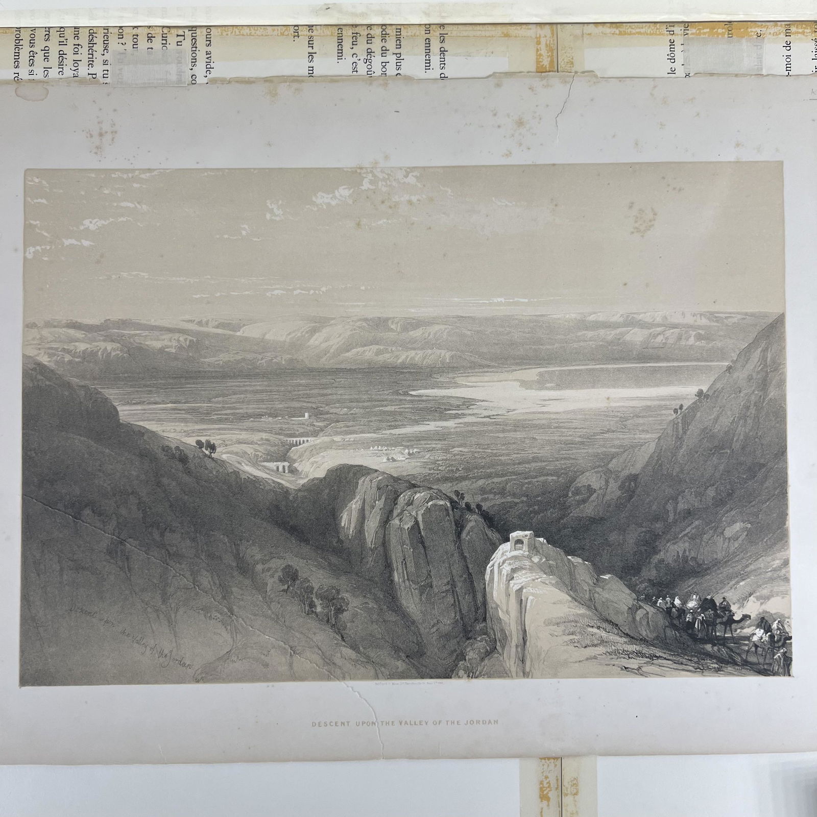 David ROBERTS: "..Valley of Jordan" - Litho. (1 of 11)