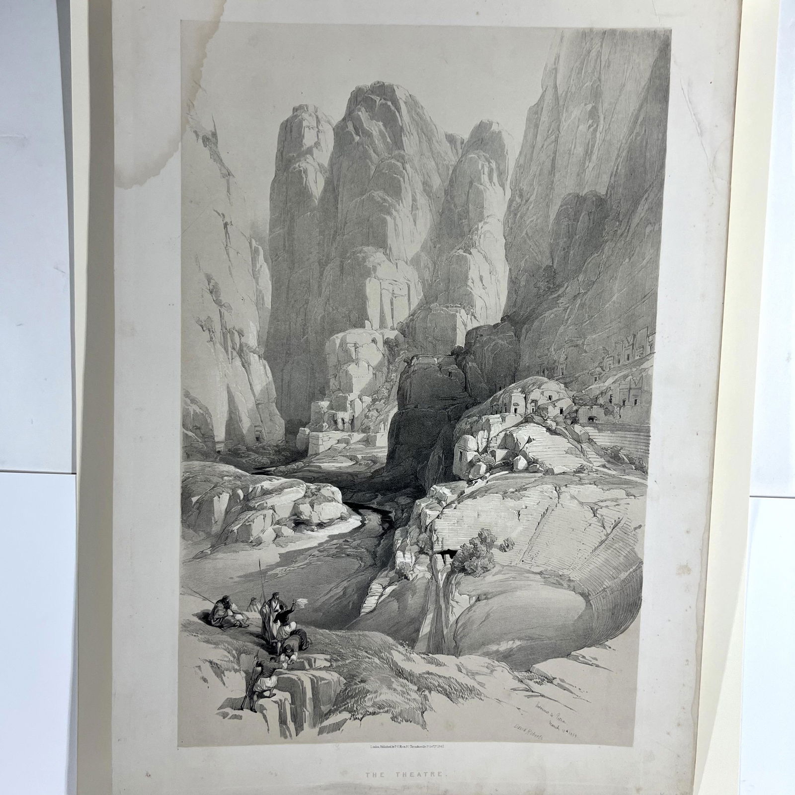 David ROBERTS: "The Theatre" - Litho. (1 of 11)