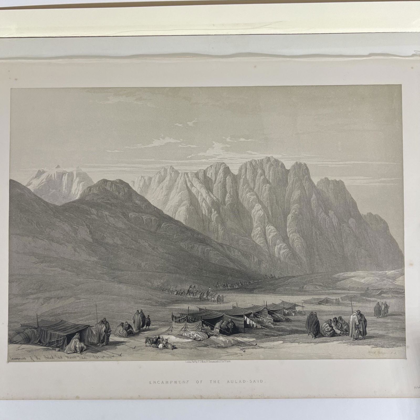 David ROBERTS: "Mount Sinai" - Litho. (1 of 11)