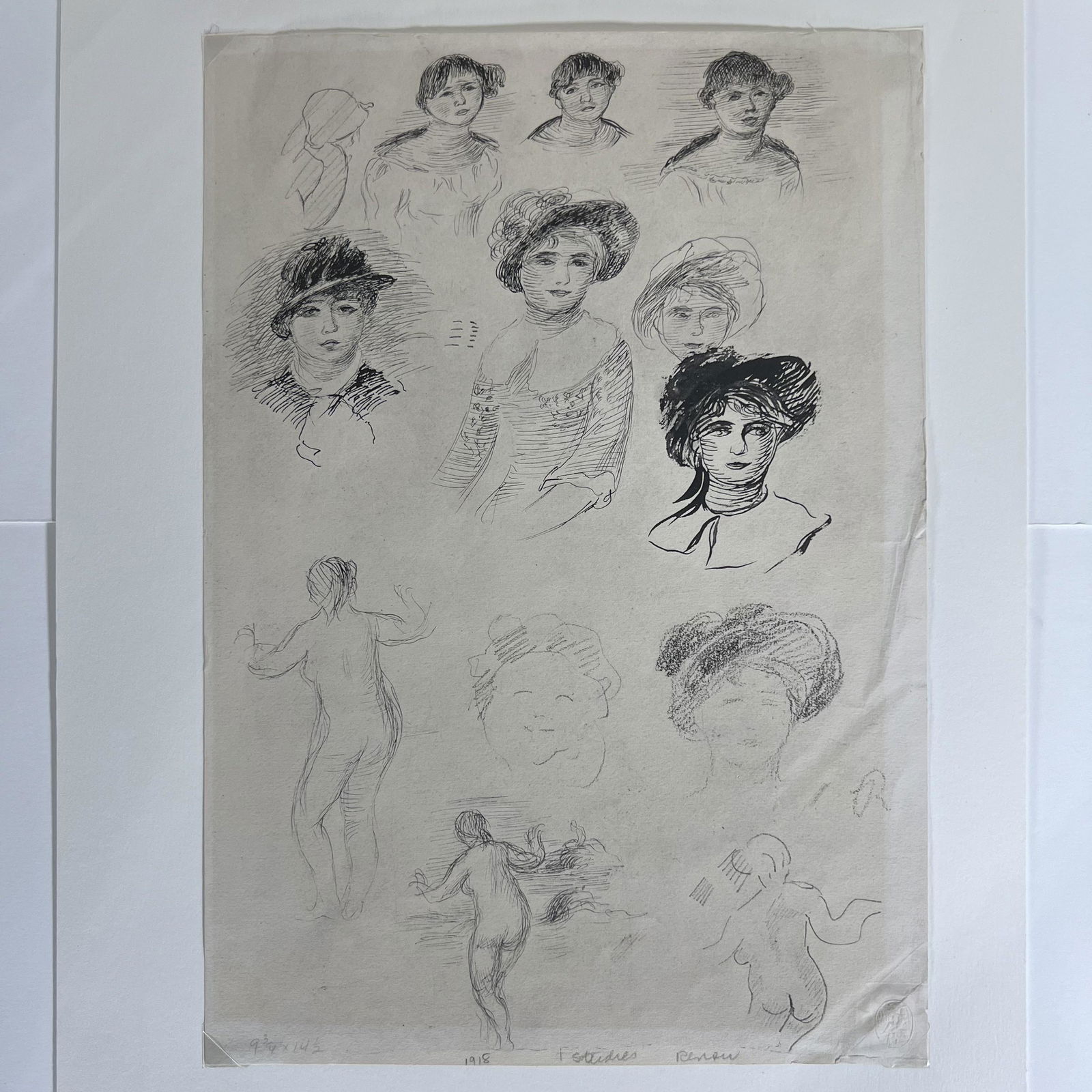 After RENOIR: "Studies of Guernesey" - Litho. (1 of 13)