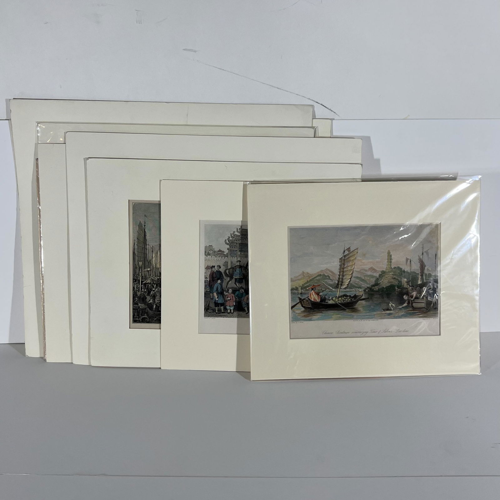 Assembled Group of Nine Views of China (1 of 19)