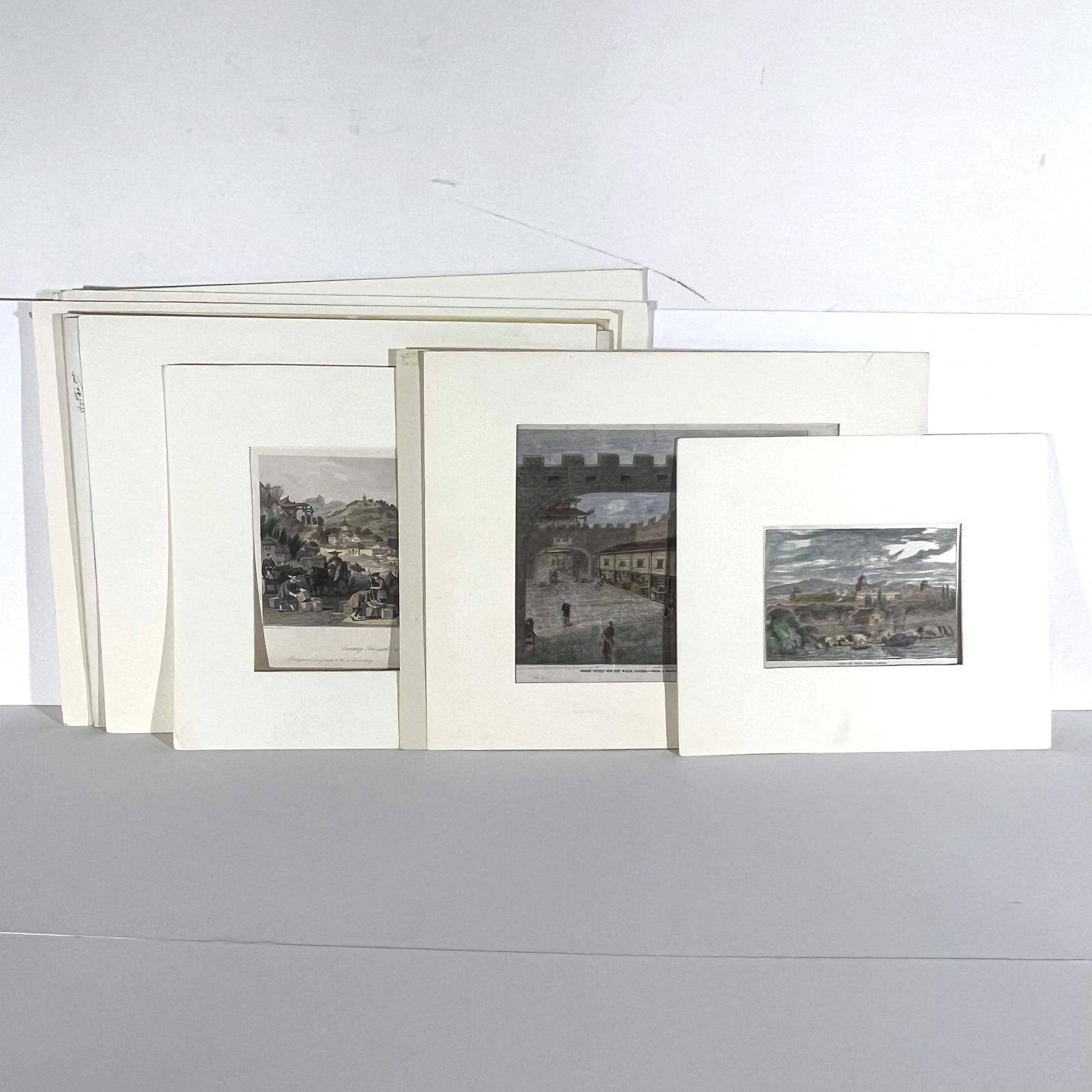 Assembled Group of Nine Views of China (1 of 19)