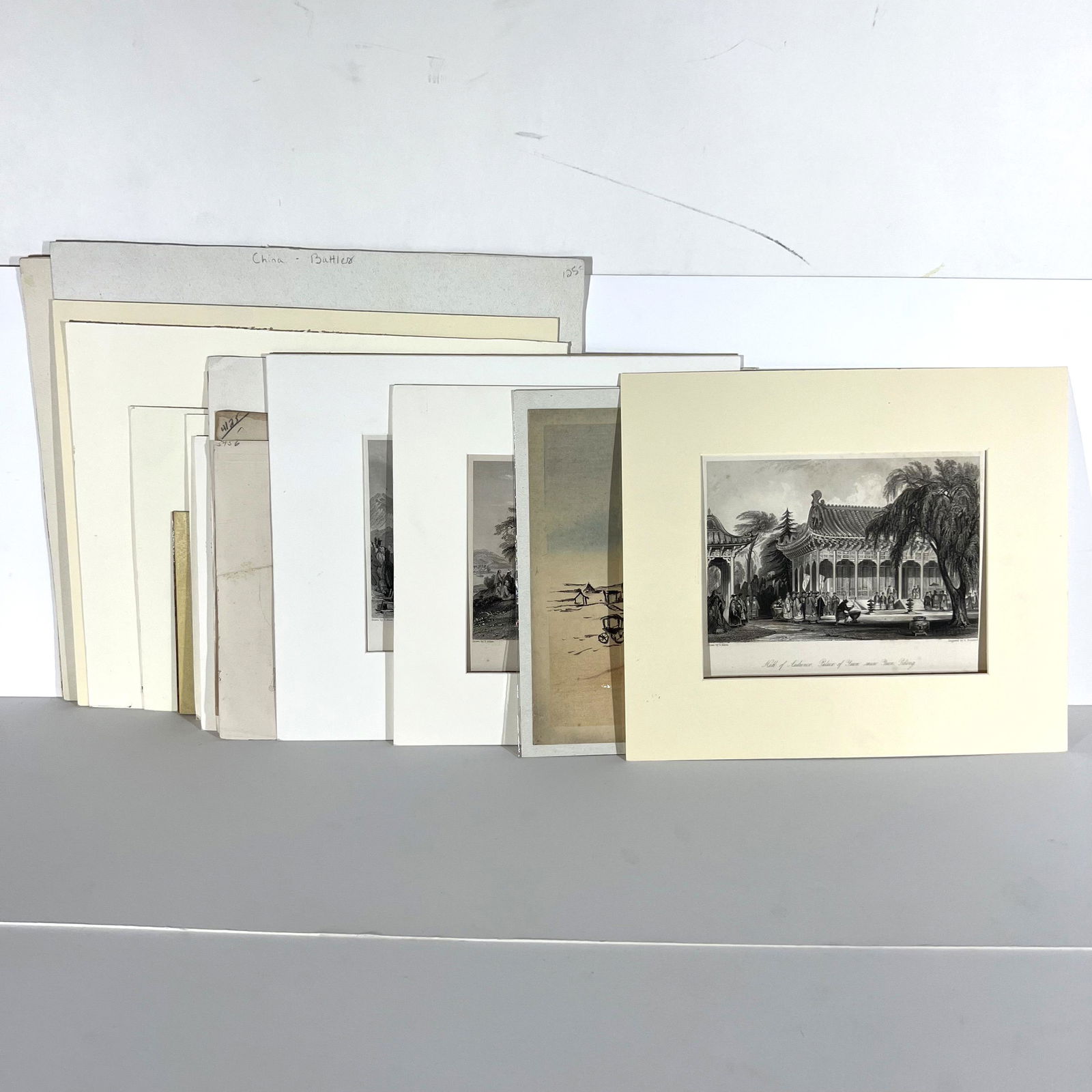 Assembled Group of 16 Chinese Scenes (1 of 17)