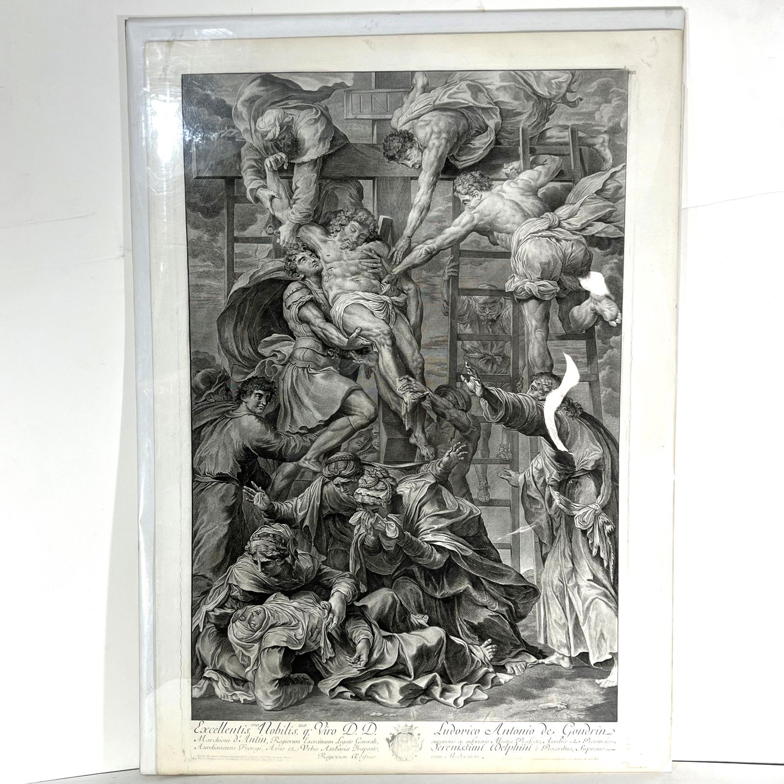 Nicolas DORIGNY: "The Descent..." - Etching (1 of 10)