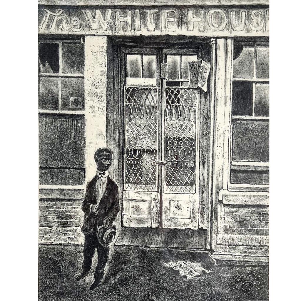 George SCHREIBER: "The White House" - Lithograph (1 of 9)