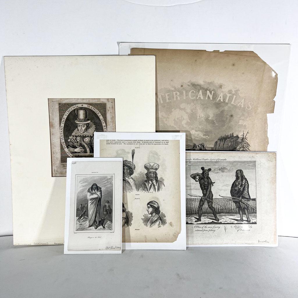 Five 19th C. Prints: Native Americana (1 of 12)