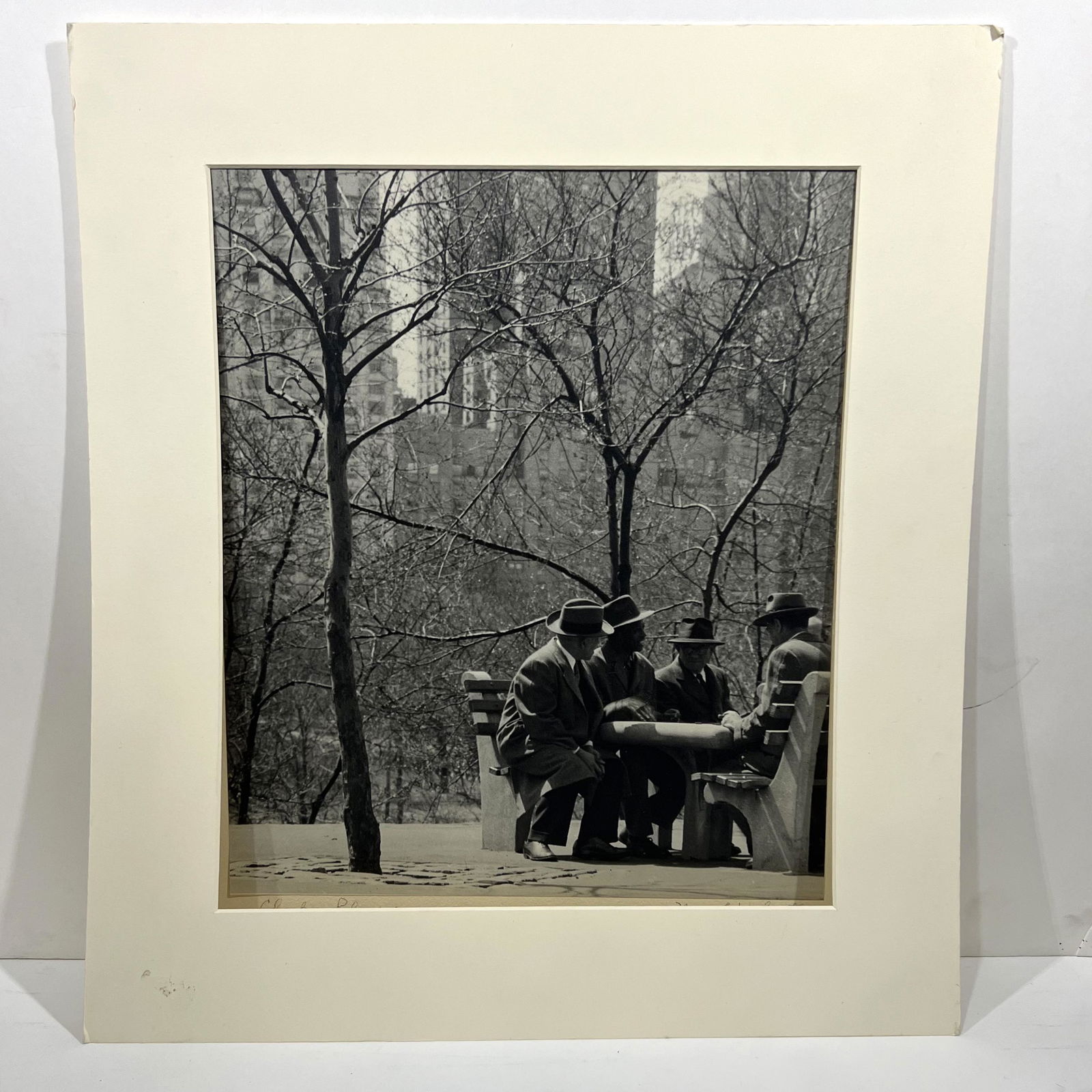 May WOLCOTT: "Checker Players..." - Print (1 of 8)