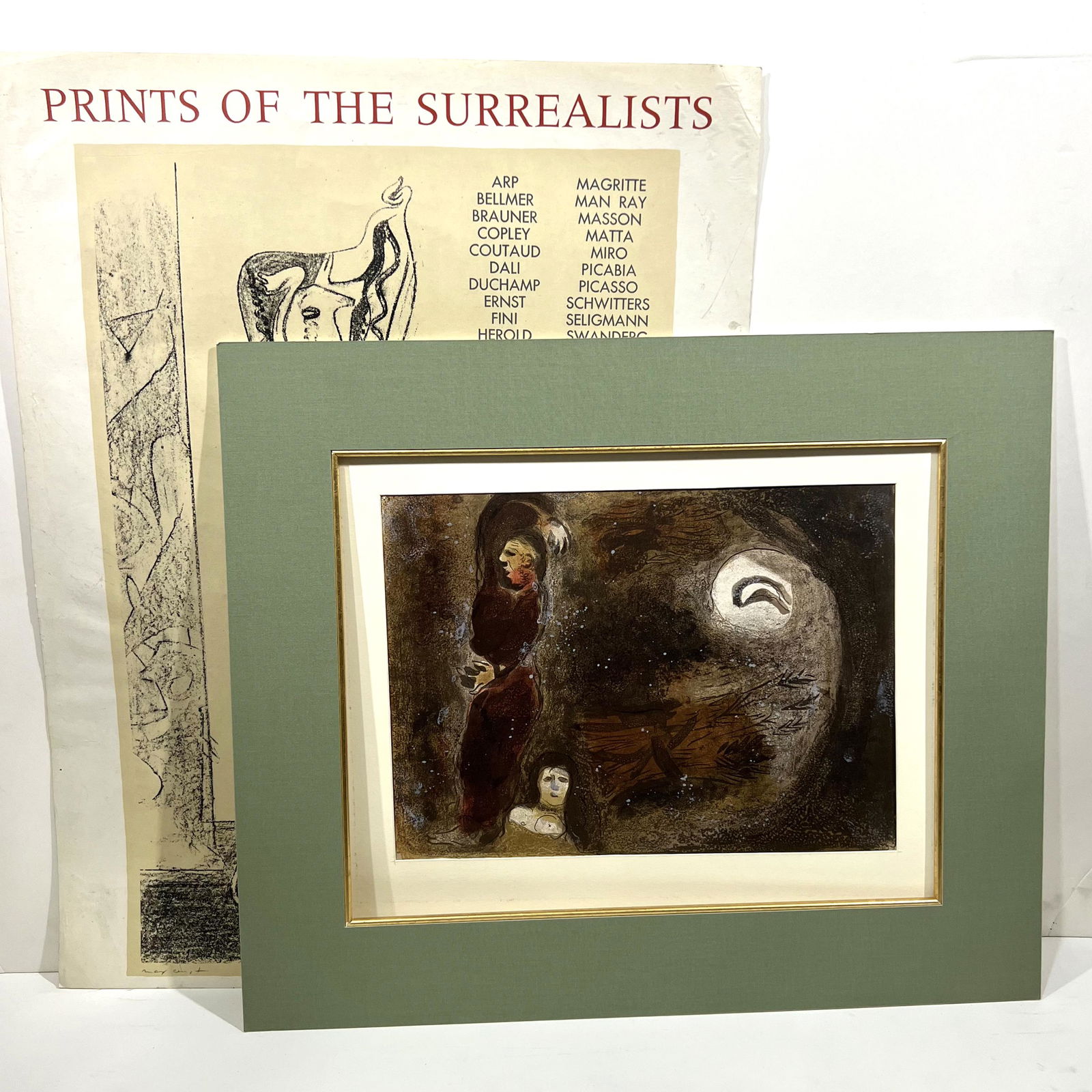 Chagall Print & Ernst Poster (2 PCS.) (1 of 14)