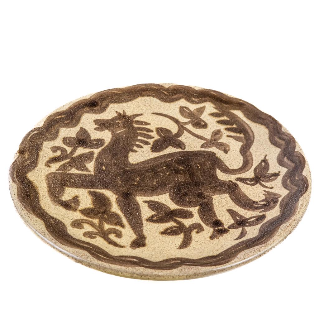 Edgar LITTLEFIELD: Glazed Charger (1 of 9)