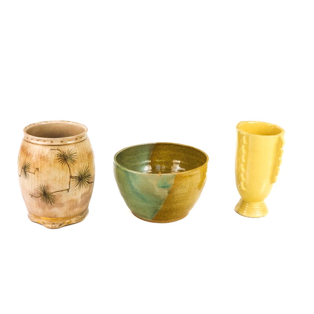 Three American Pottery Vases (1 of 10)