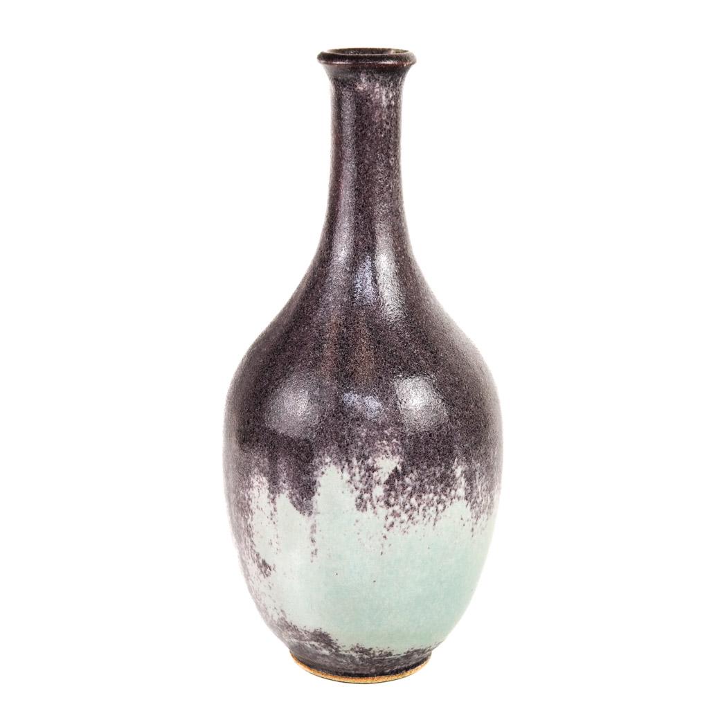 Leon Frank MOBURG: Mid-Century Modern Glazed Vase (1 of 7)