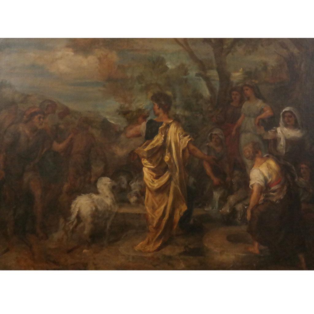 Large Figural Scene, Possibly Biblical (1 of 10)