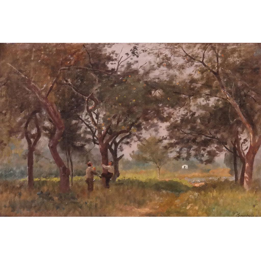 Charles BEAUVERIE: Forest Scene - Painting (1 of 6)