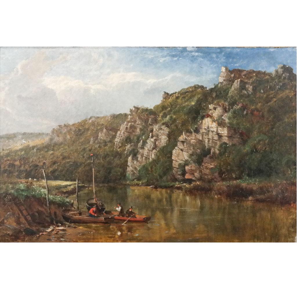 John MAYFORD: Mountain Landscape with Fishermen (1 of 9)