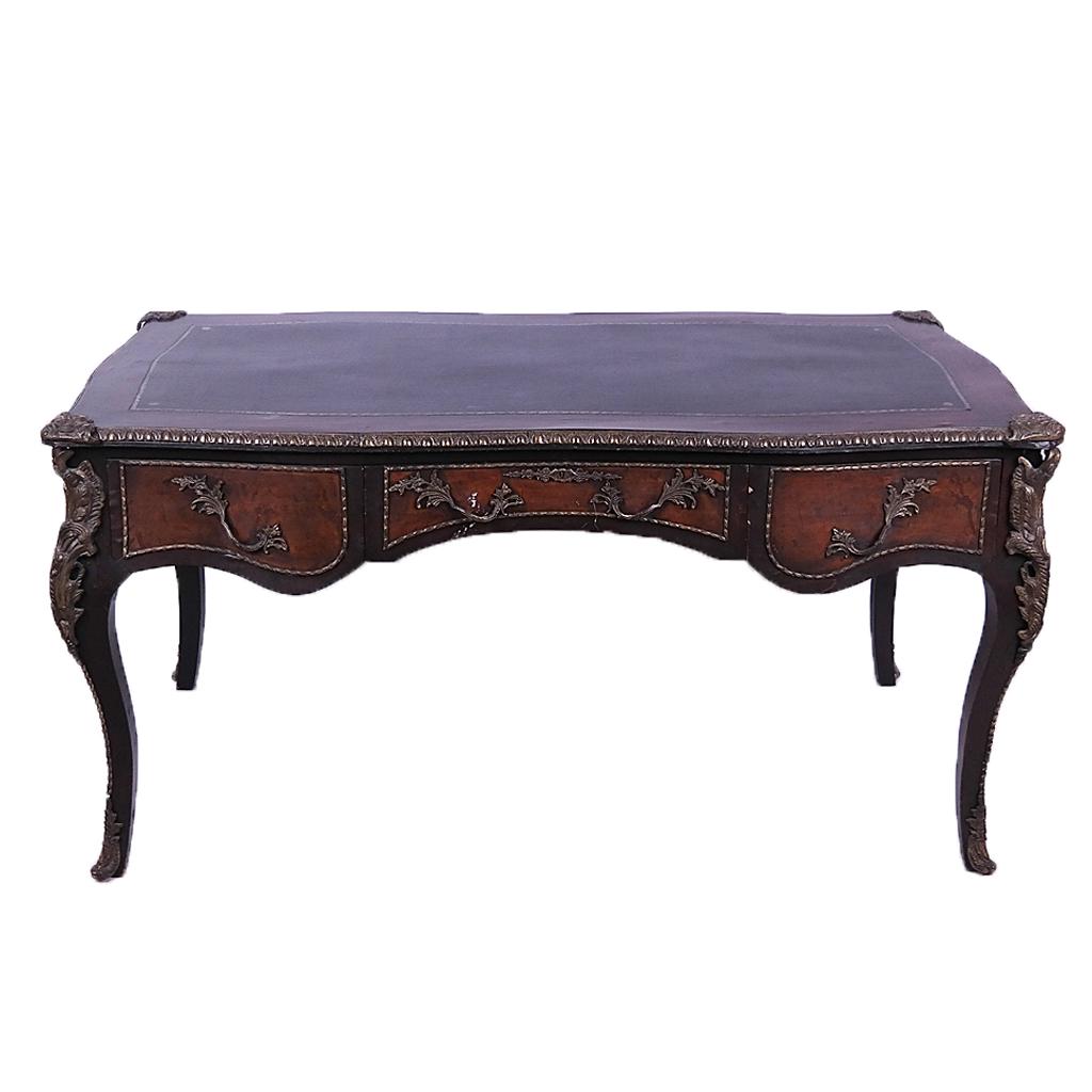 Louis XV-Style French Bureau Plat (1 of 10)
