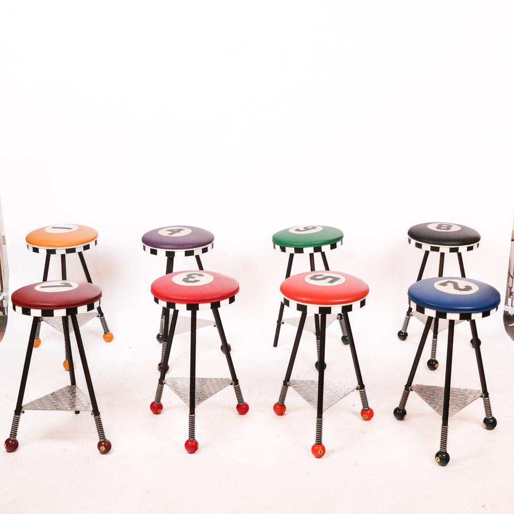 Mitch Levin Jumpin' Jack Bar Stools (8) (1 of 9)