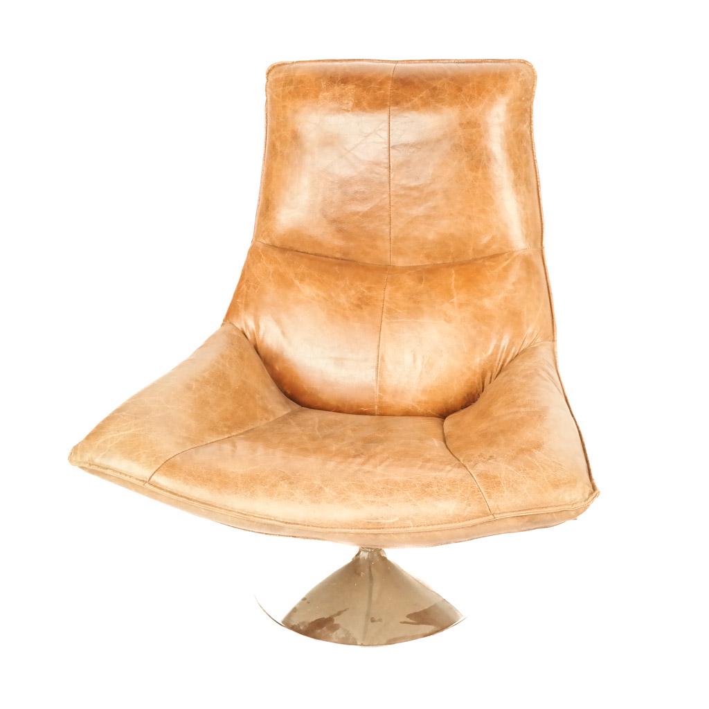 20th C. Modern-Style Swivel Bucket Chair (1 of 6)