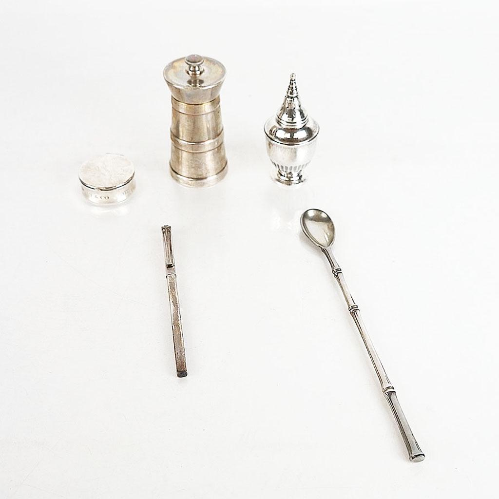 5 Silver Articles, Incl. Jensen, Tiffany & Co. (1 of 11)