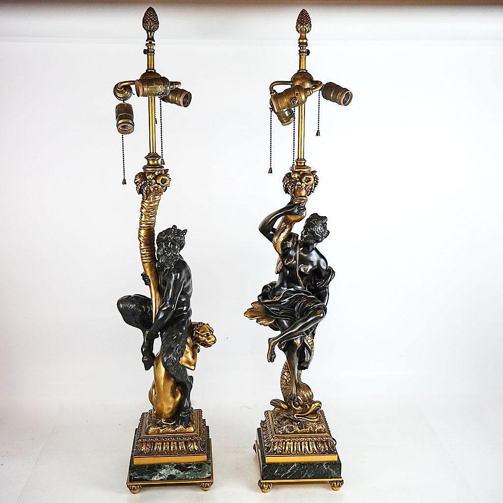 E.F. Caldwell & Co.: Bronze Figures as Lamps (1 of 16)