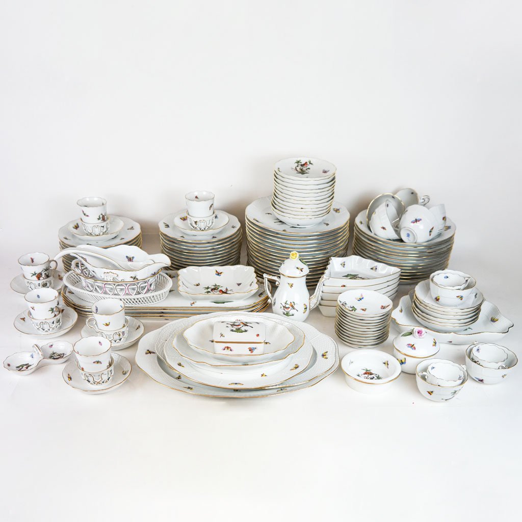 Herend Hungarian Partial Dinner Service (1 of 20)