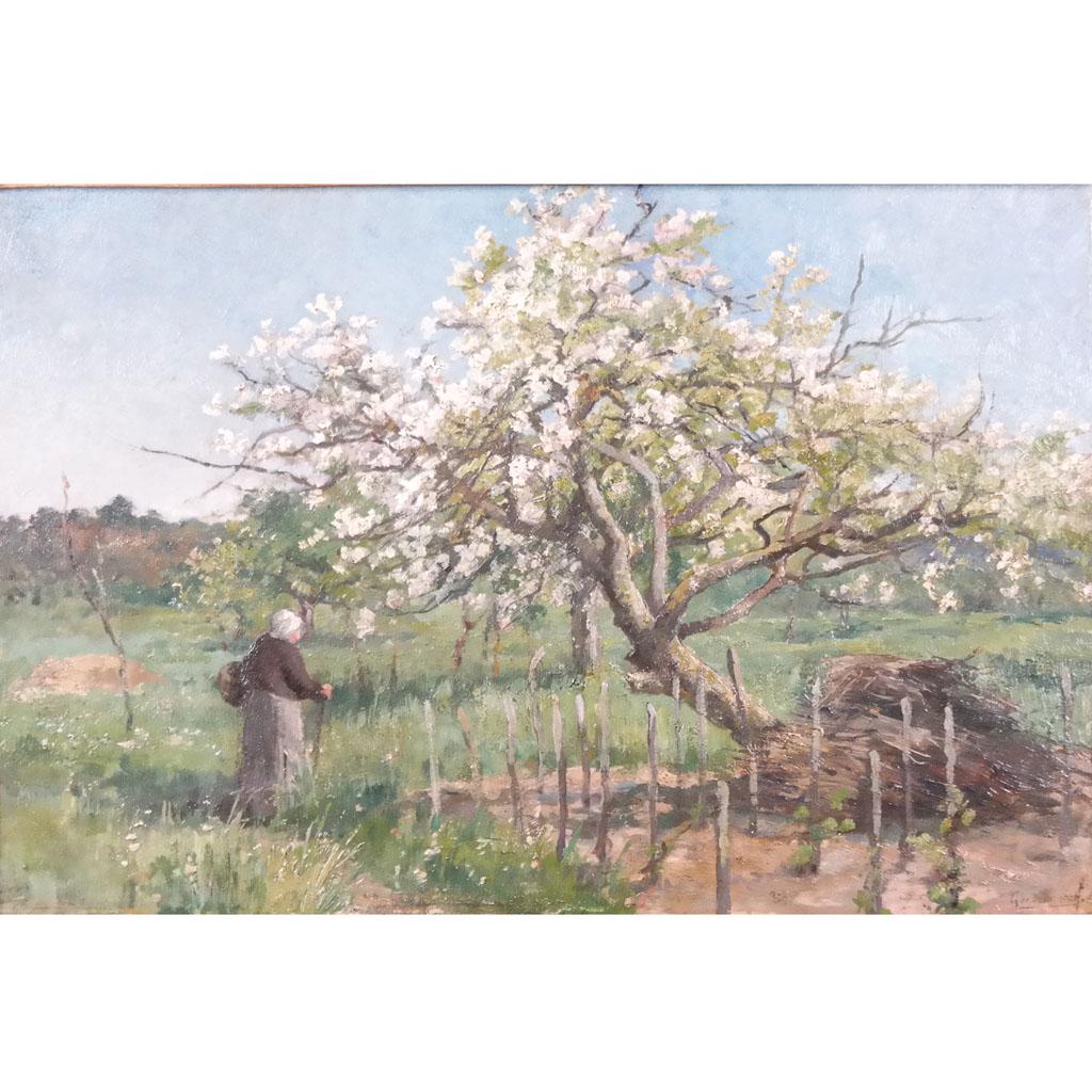 Impressionist Figural Landscape - Painting (1 of 8)