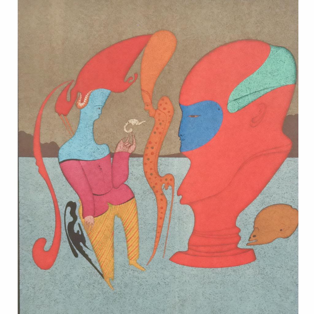 Mihail CHEMIAKIN: Lithograph - Figural Abstract (1 of 9)