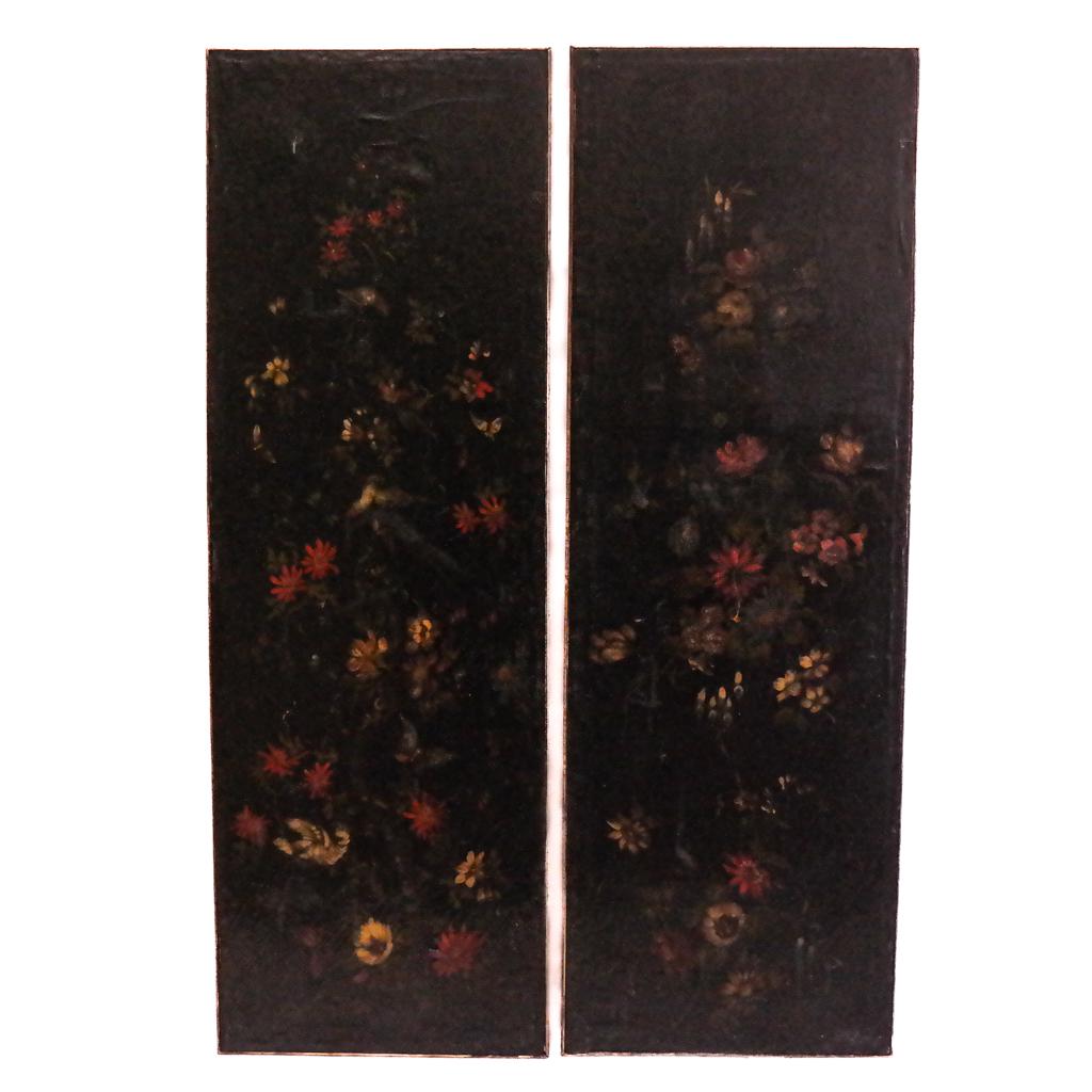 Two Painted Canvas Panels (1 of 8)