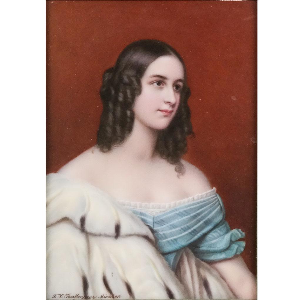 KPM Plaque Portrait of A Noblewoman (1 of 9)