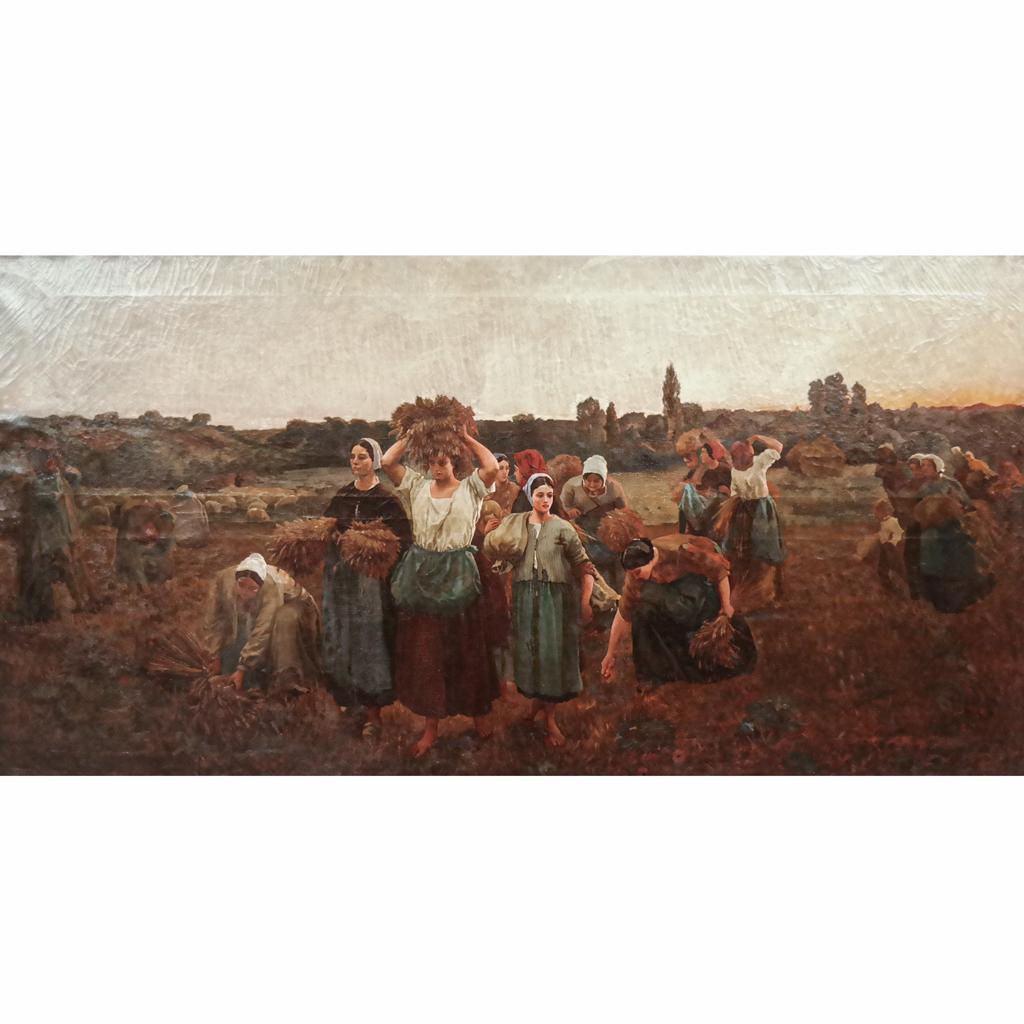 Attrib. to Jules BRETON: Farm Scene - Oil Painting (1 of 15)