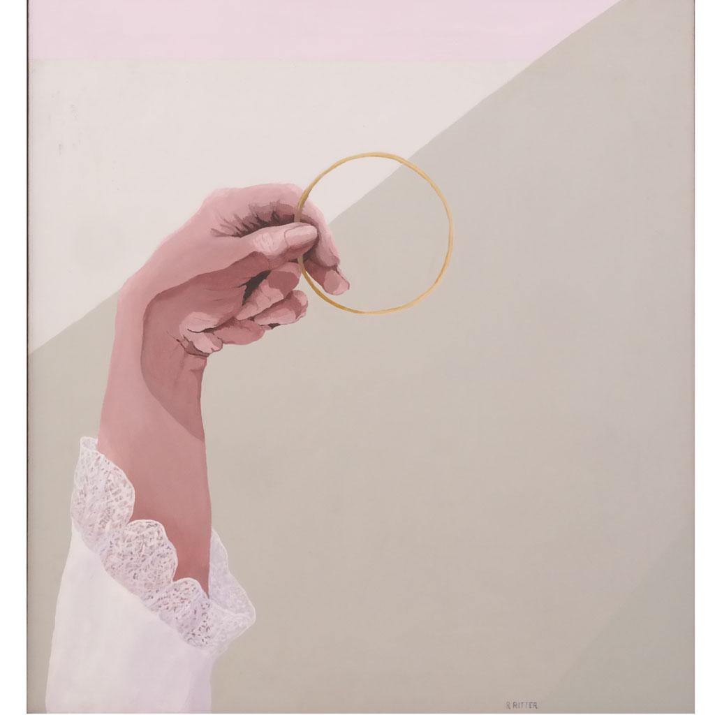 Renee RITTER: Hand Study - Painting (1 of 7)