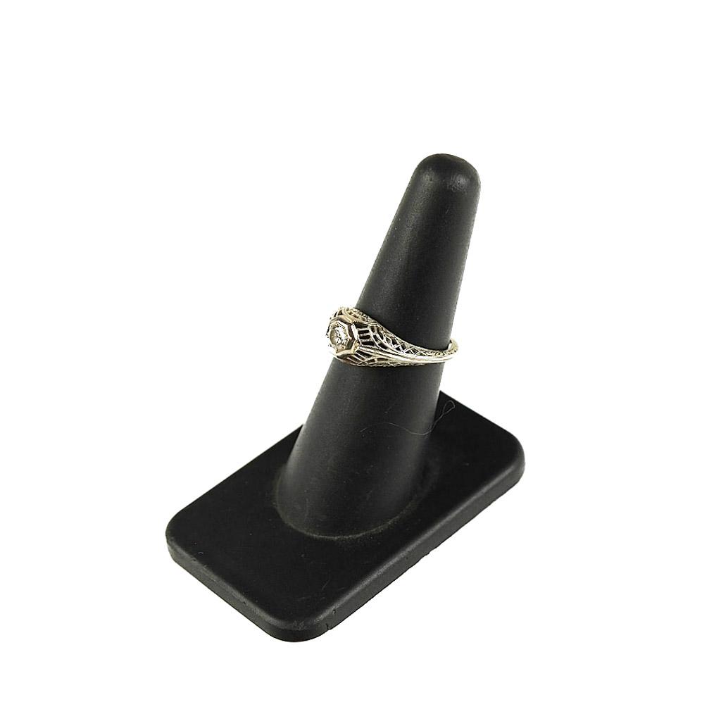 14K White Gold & Diamond Ring (1 of 7)