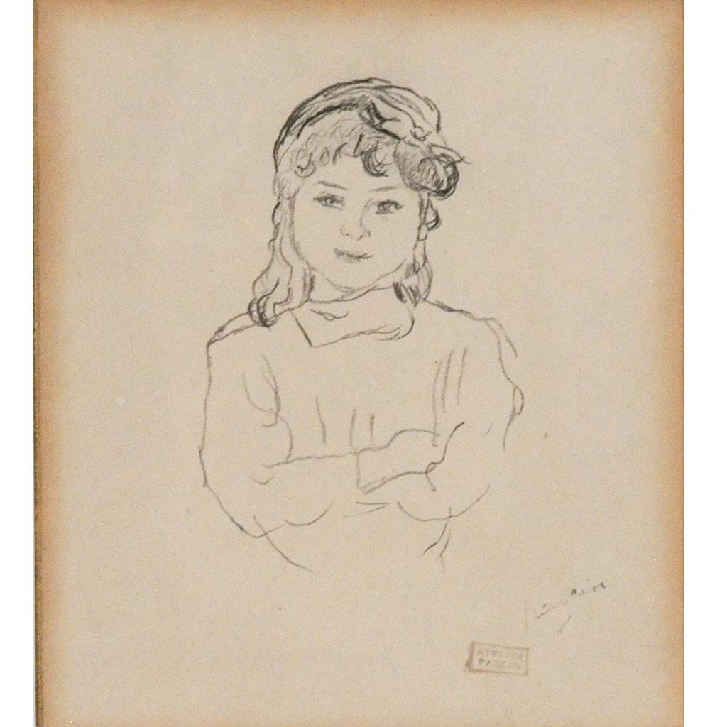 Jules PASCIN: Young Woman - Drawing (1 of 6)