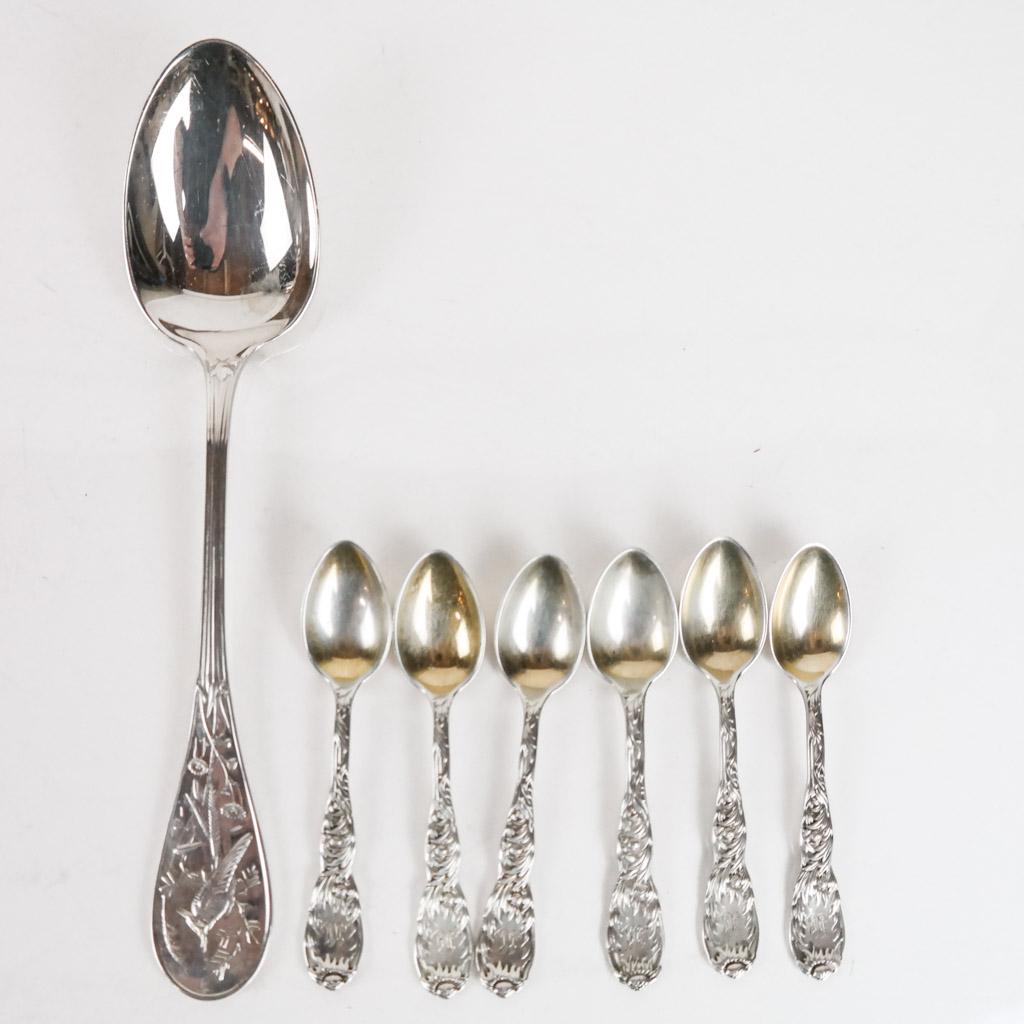 7 Tiffany & Co. Sterling Silver Spoons (1 of 9)