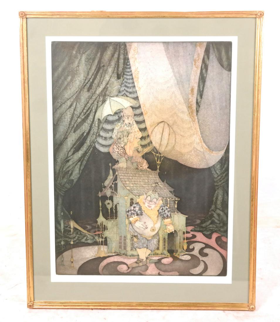 Charles KLABUNDE: "...P.T. Barnum" - Lithograph (1 of 9)