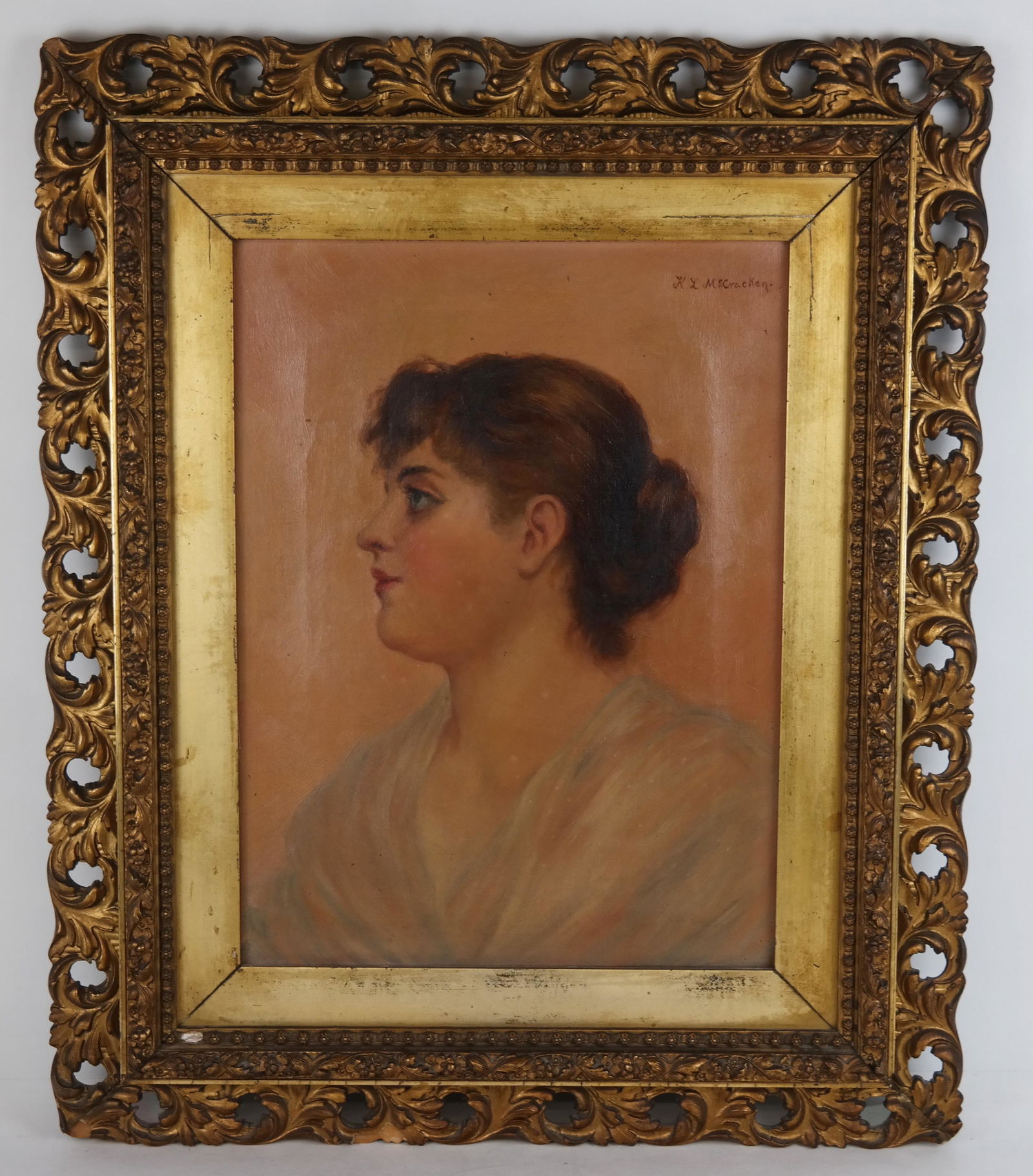 K.L. McCRACKEN: Portrait of a Woman - Painting (1 of 10)