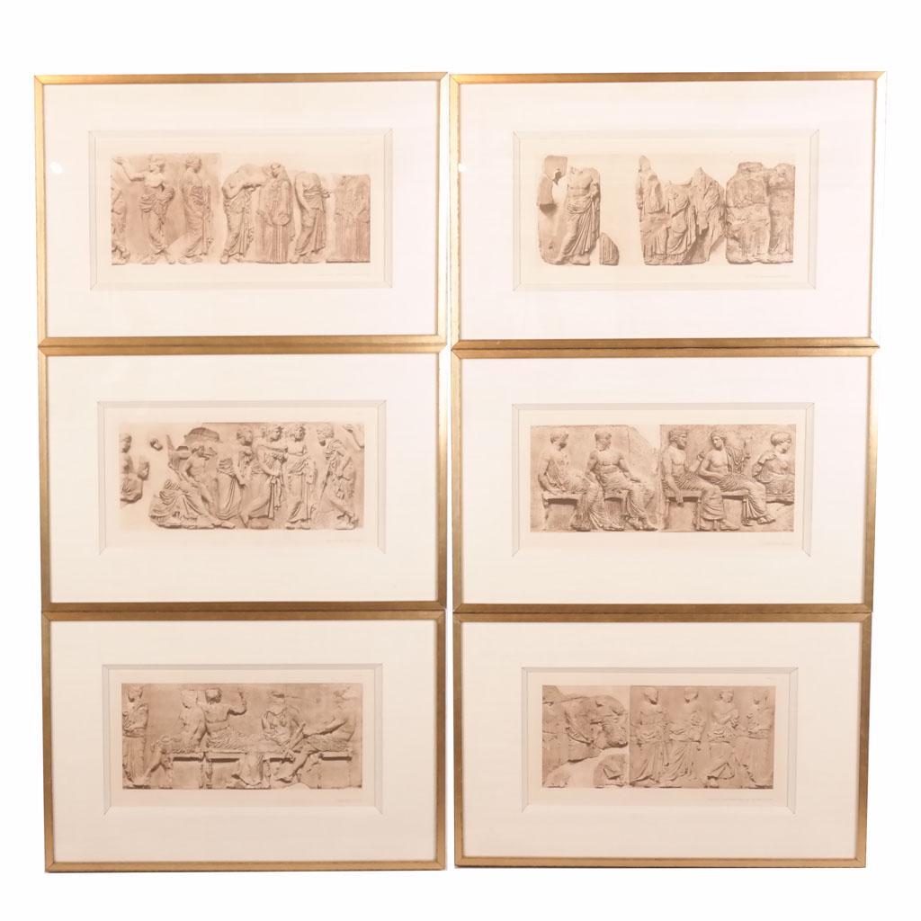 Late 19th C. Photogravure Set (6) (1 of 14)