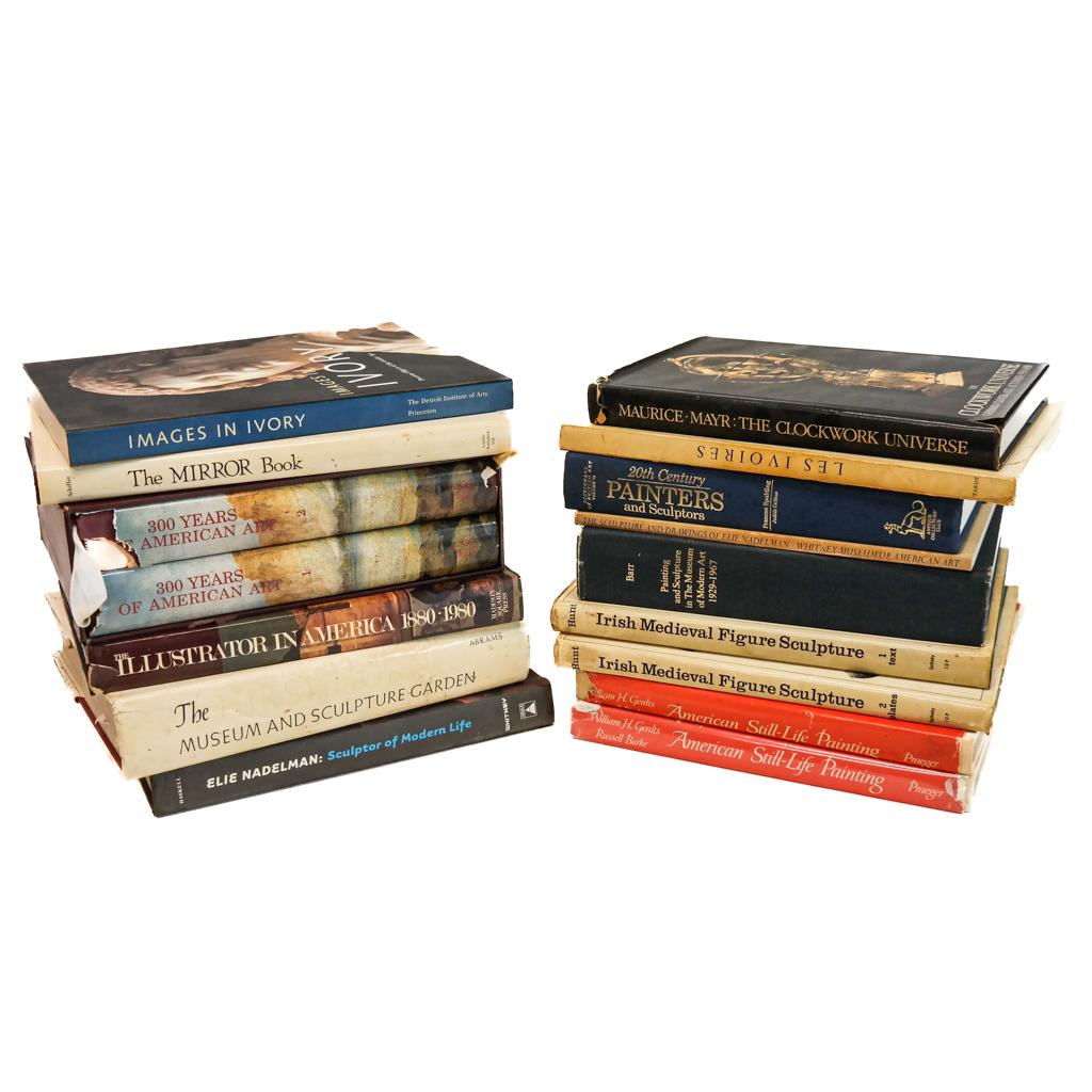 BOOKS: Paintings, Sculpture & Ivory Carvings (16) (1 of 5)