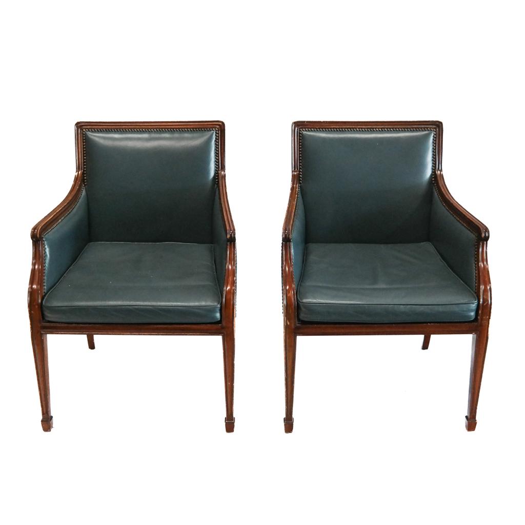 Smith & Watson NY Pair of Armchairs (1 of 7)