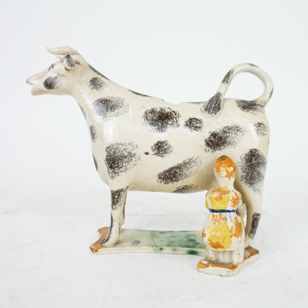 Porcelain Cow & Figural Pitcher (1 of 6)