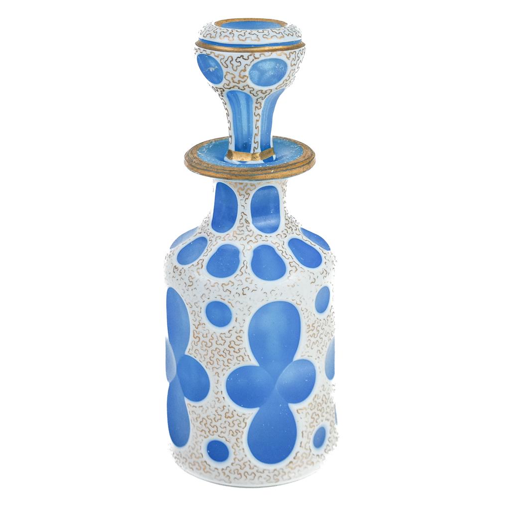 Bohemian Gilt & Overlay Scent Flacon (1 of 7)