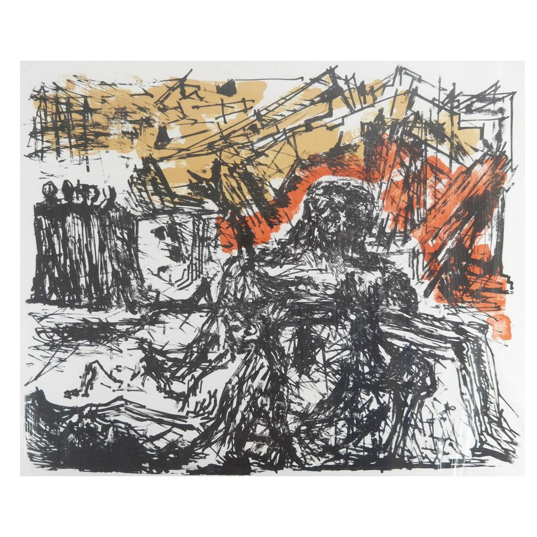 Fritz WOTRUBA: Untitled (1969) - Lithograph (1 of 11)