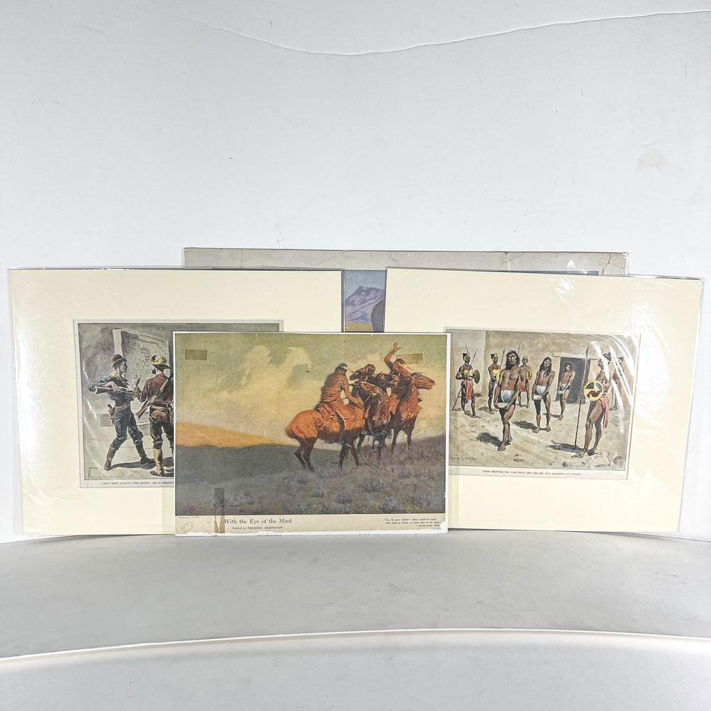 After REMINGTON: Four Native American Scenes (1 of 12)