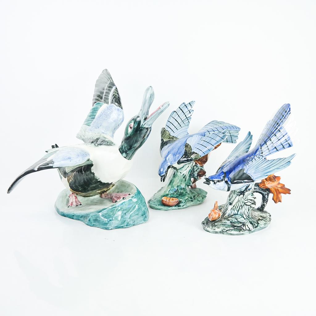 Three Stangl Pottery Birds, Marked (1 of 19)