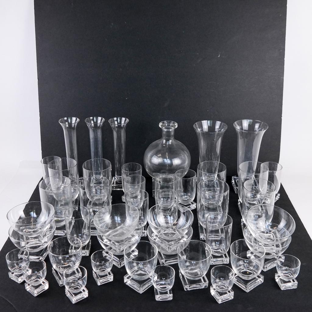 Cambridge Clear Glass Stemware (80 Pcs) (1 of 9)