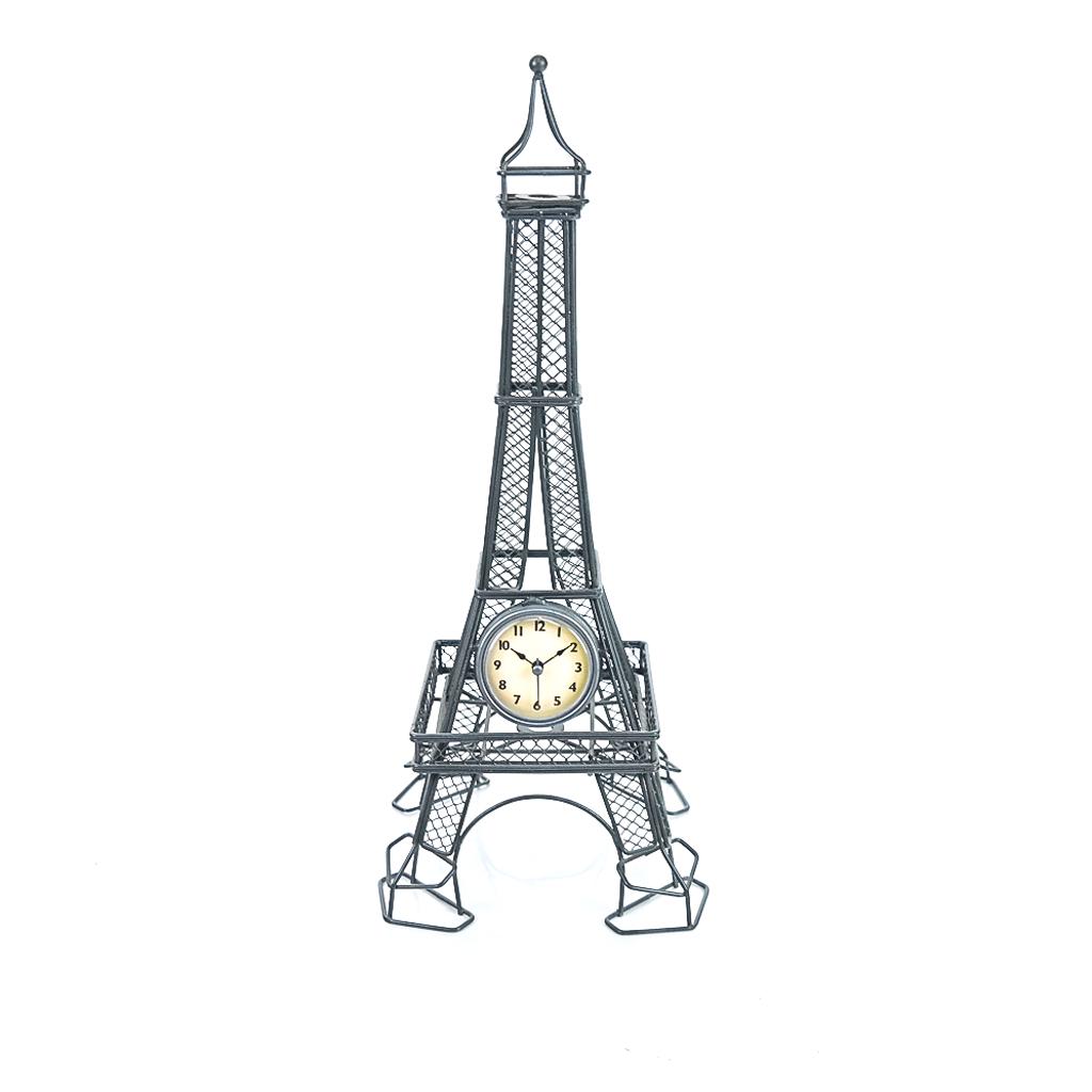 Whimsical Eiffel Tower Model Clock (1 of 7)