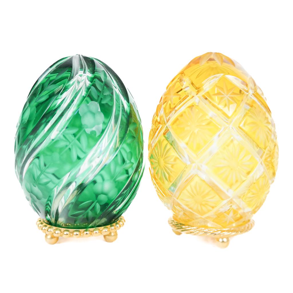 Two Reproduction Faberge Eggs (1 of 4)