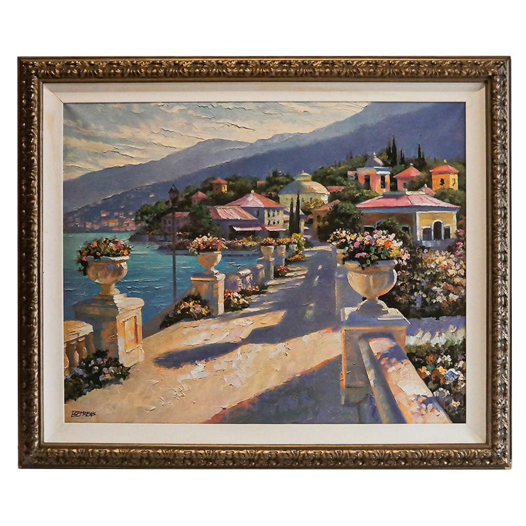 Howard BEHRENS: Italian Scene - Acrylic on Giclee (1 of 10)