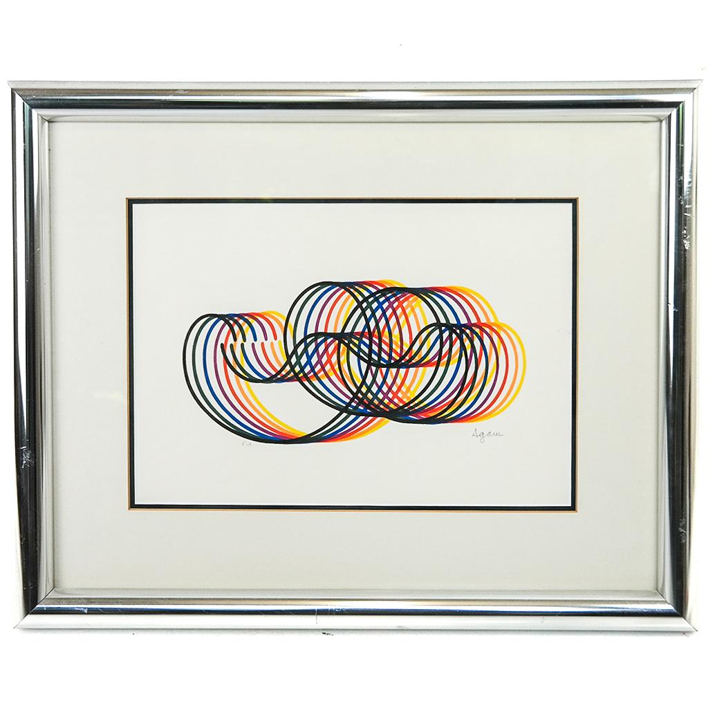 Yaakov AGAM: Abstract - Lithograph (1 of 5)