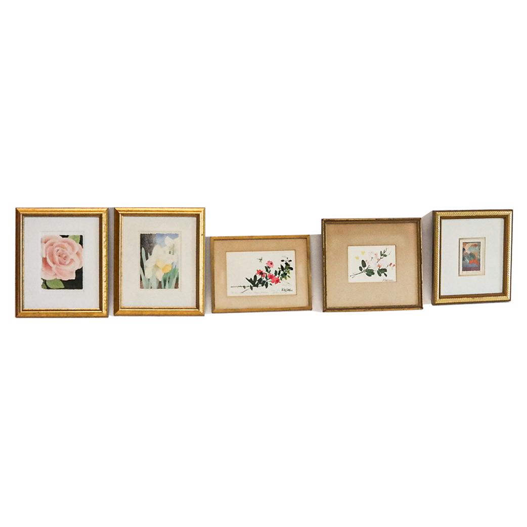 Five Small Modern Colorful Works (1 of 14)