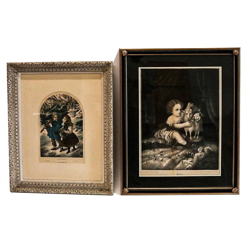 Two Framed Vintage Prints (1 of 11)